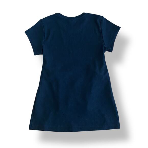 A Pea In The Pod Tie-Front Textured‎ Maternity Top Womens Size XS Black - Picture 4 of 6